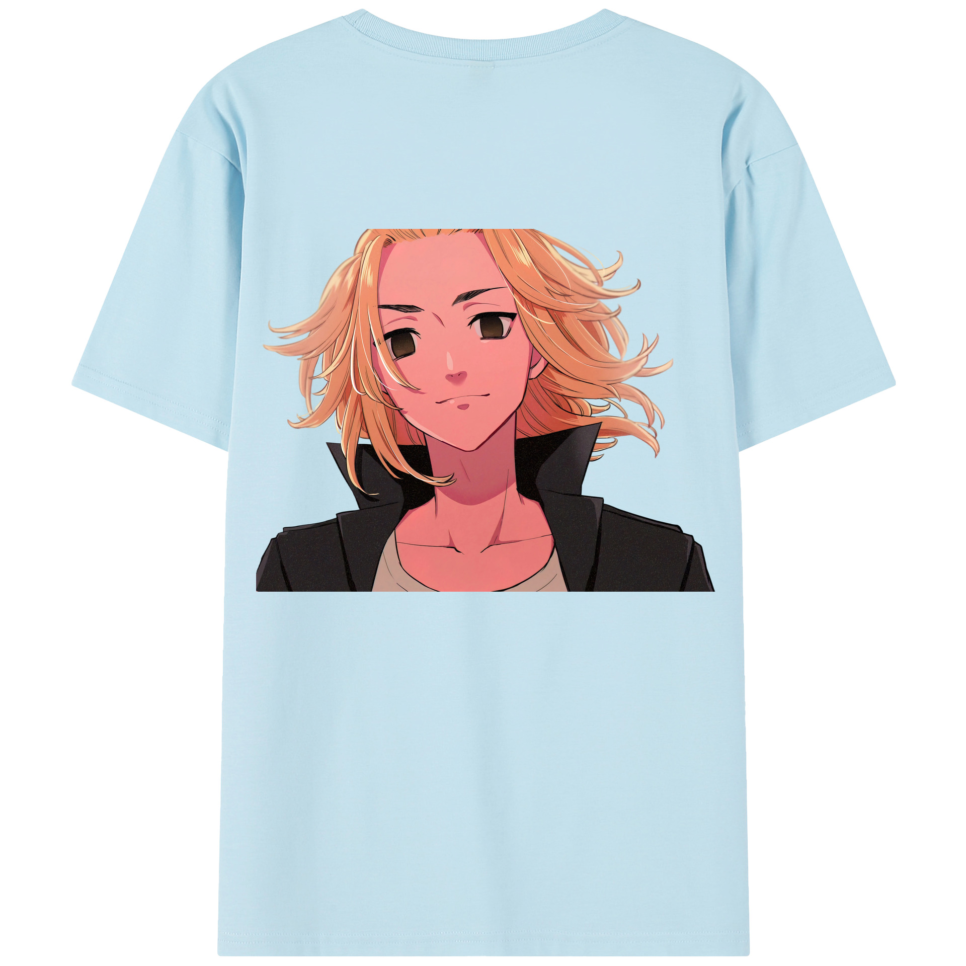 （画像用） 東京リベンジャーズ Tokyo Revengers 綿100％半袖Tシャツ（背面プリント）